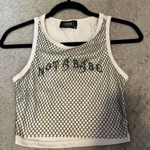“Not a babe” tank top